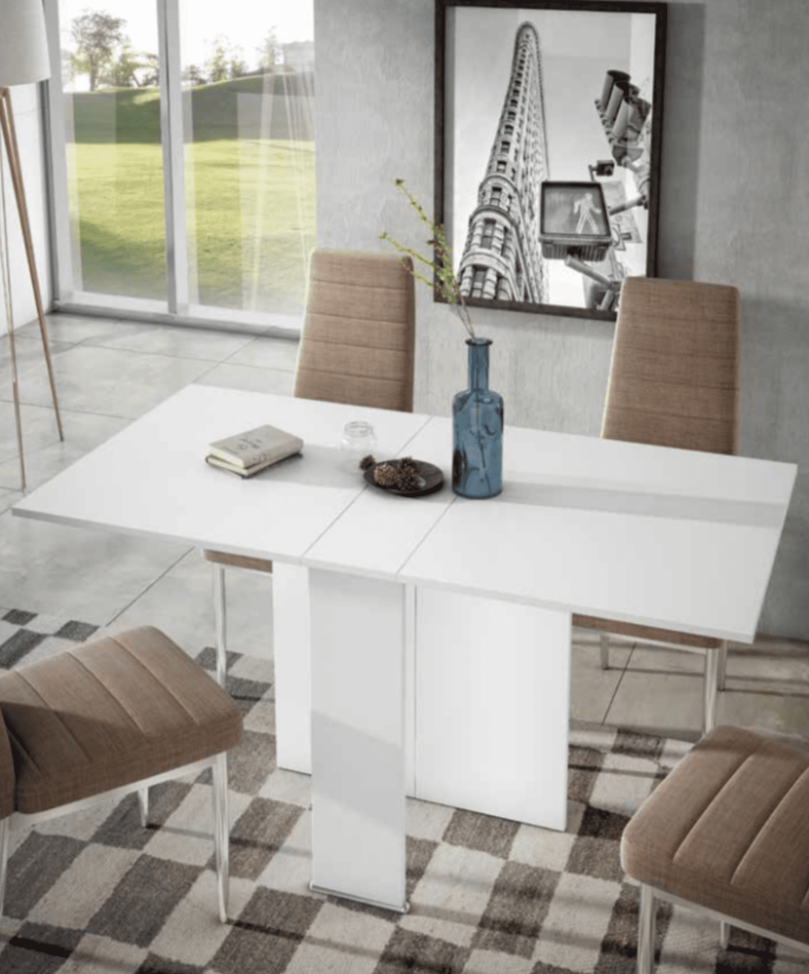 Mesa aparador extensible modelo Kuore
