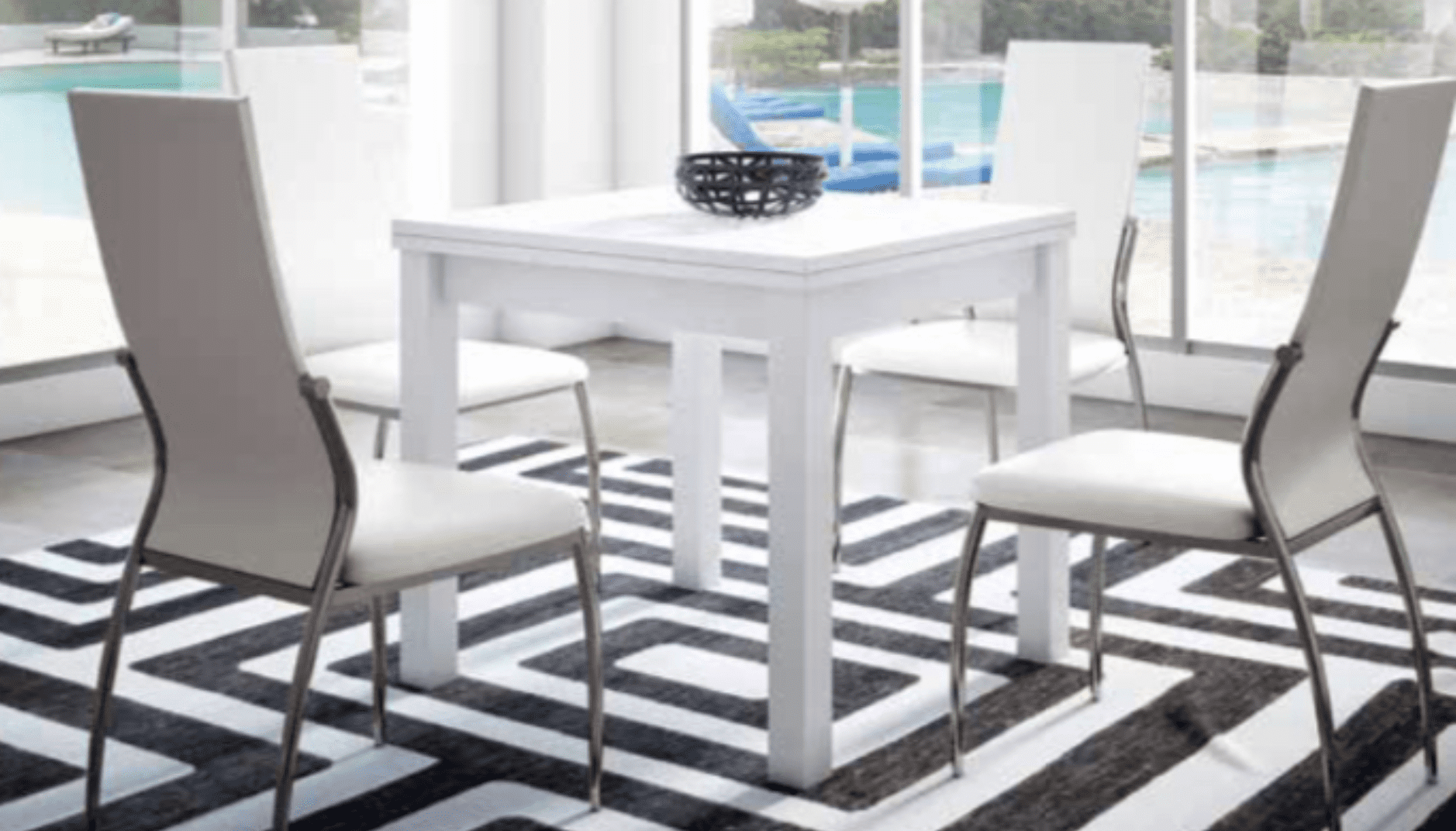 Mesa de comedor extensible modelo Libro - Imagen 2